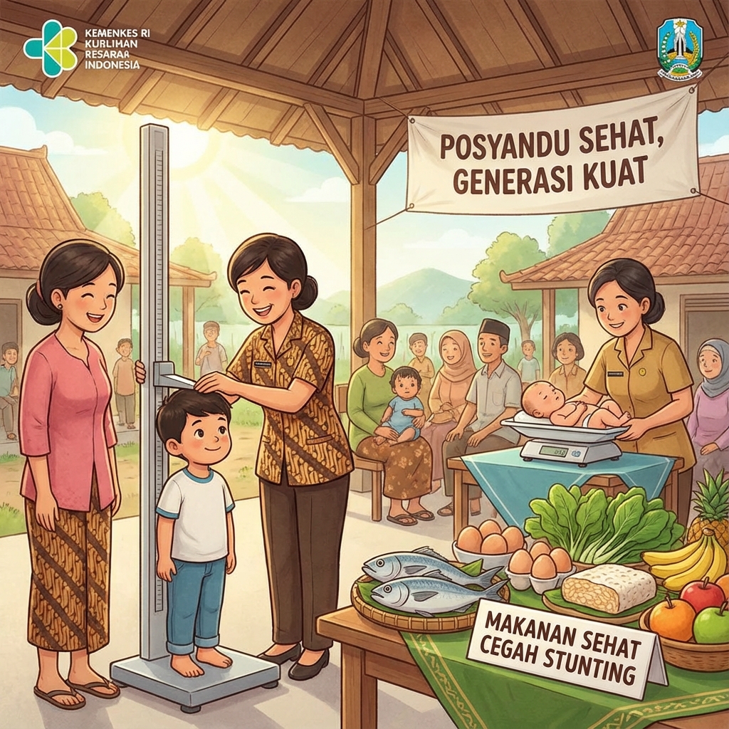 Perang Melawan Stunting: Generasi Emas Pangkep Dimulai dari Sekarang